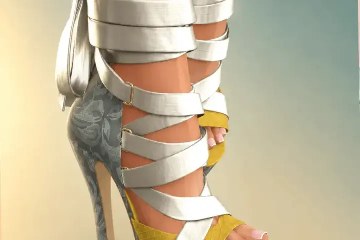 Lace Up Heels