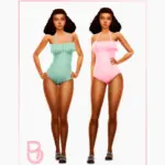 Woman Swimsuit - Coconuts