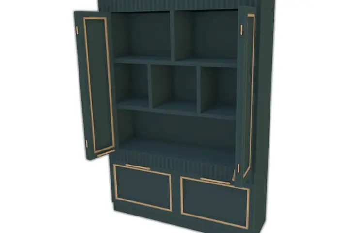 Comiko - Parisian Kitchen Big Cabinet v2