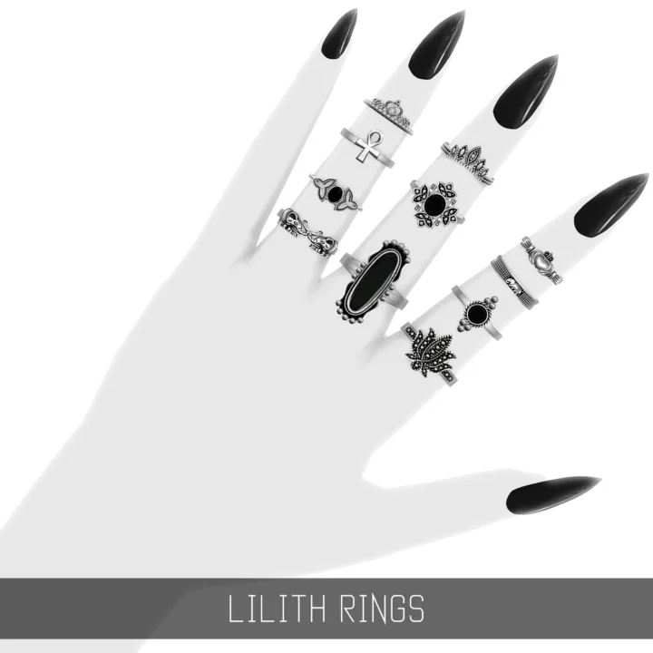 Simpliciaty's Lilith Rings