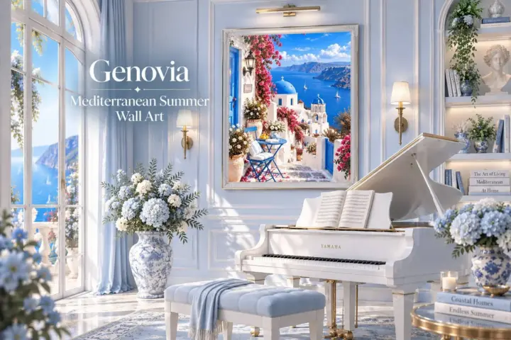 Genovia Wall Art • Mediterranean Summer