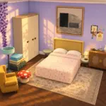 Modern Wardrobe Set