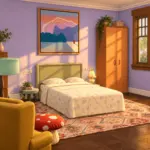Modern Wardrobe Set