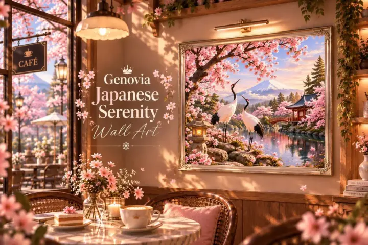 Genovia Wall Art • Japanese Serenity 🌸🏯