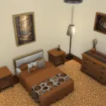 Pumpkin-themed autumn room set