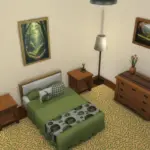 Pumpkin-themed autumn room set
