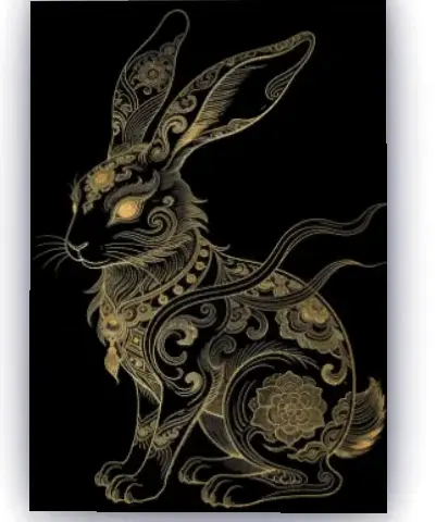 Golden Instincts Wall Art
