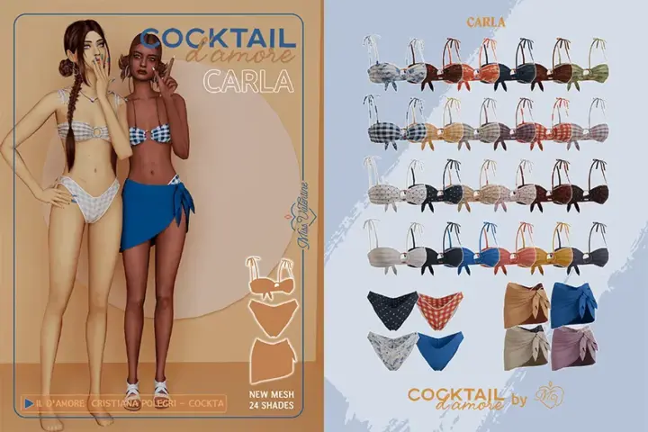 Carla three piece