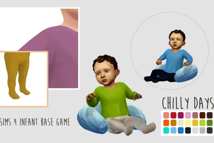 Chilly Days - Infant Clothing Set [BASE GAME]