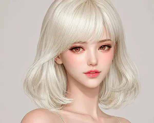 Korean Hairstyle 304F By Maysims