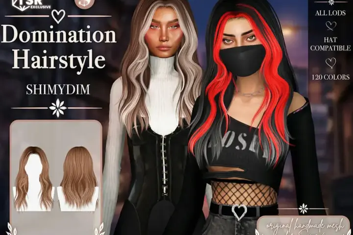 Прическа - Domination Hairstyle