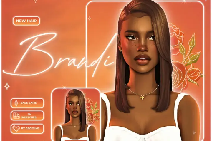 Прическа - Press'd Brandi Hair