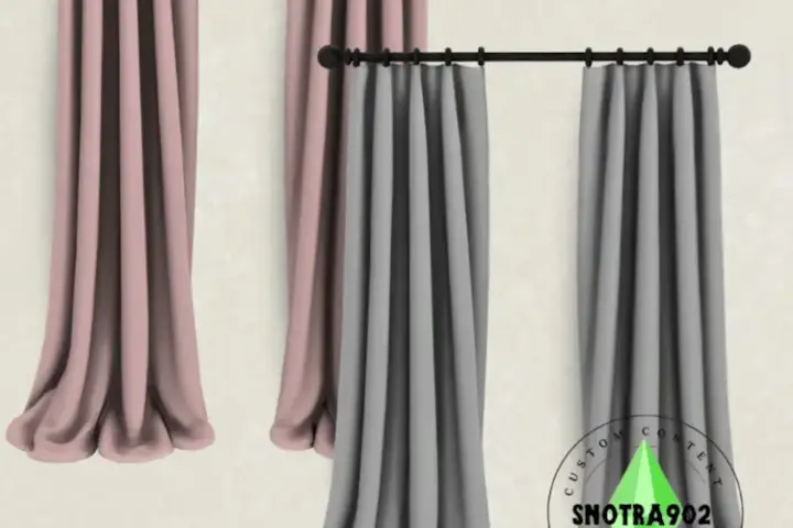 Olivia Drape Curtains By Snotra902