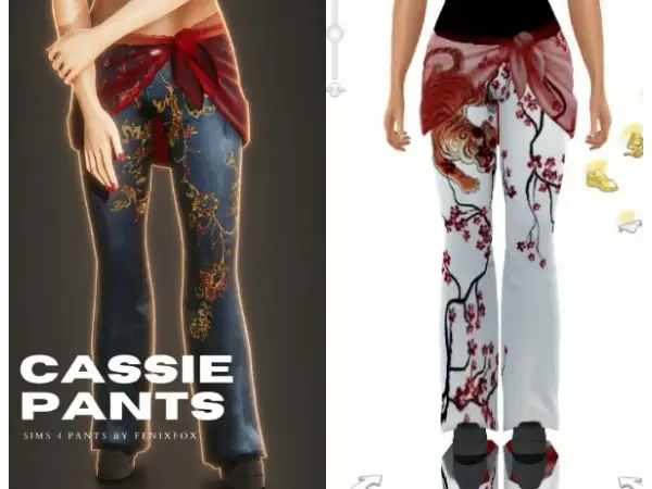 Cassie Pants FenixFoxSims