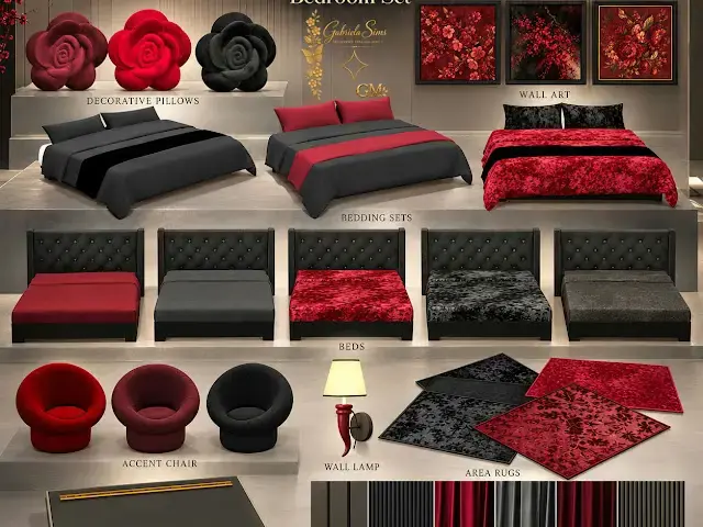 GM-Romantico y Lujoso_Bedroom set