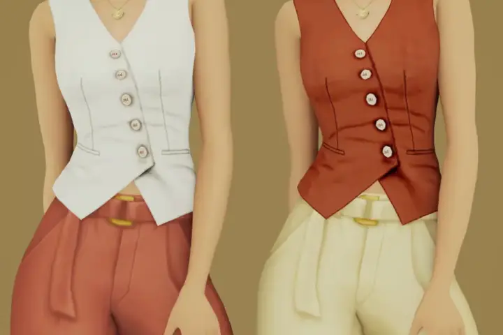 жилетка - sienna tailored vest