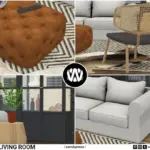 Набор для гостиной Pecus Living Room