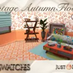 Vintage Autumn Walls and Floors