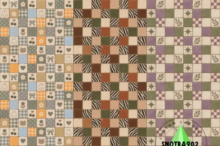 Patchwork Tile Walls Collection