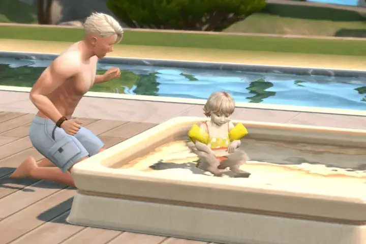 "My Eco Home" Wooden Toddler Pool