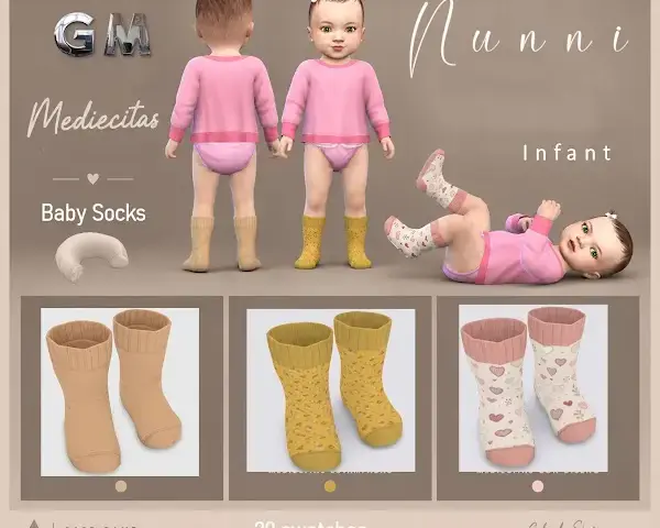 GM_Nunni_Calcetines para Infant
