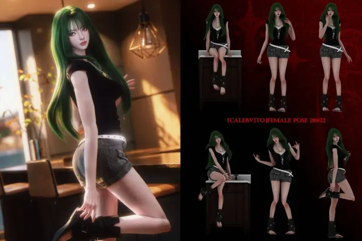 [CalebVito]Female Pose 26922
