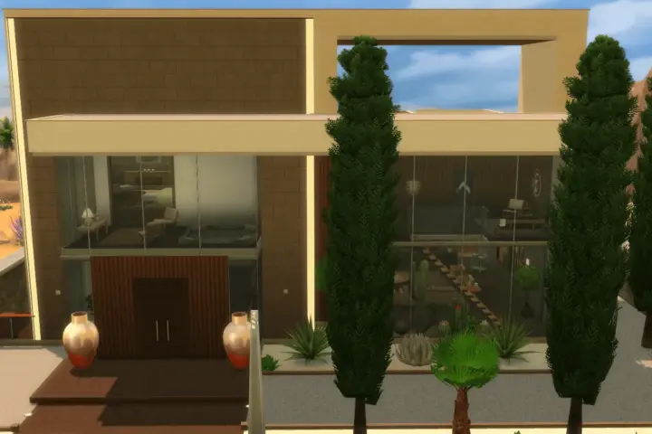 Sahara Essence Modern Mansion 🌿 | No CC