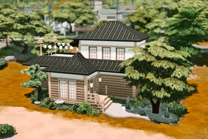 Japanes Cozy Home - Mount Komorebi | NO CC