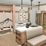 Japanes Cozy Home - Mount Komorebi | NO CC