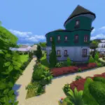 The secret garden estate, base game house🏡🌿✨