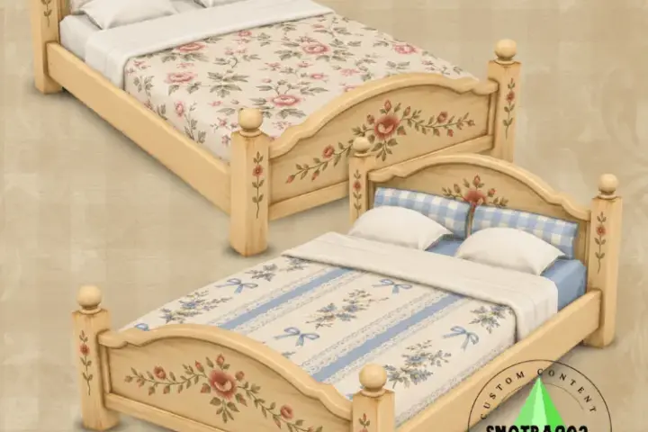 Antique Cottage Bed
