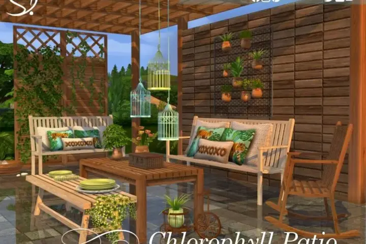 Chlorophyll Patio Area - FULL set ☀️