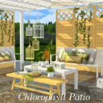 Chlorophyll Patio Area - FULL set ☀️