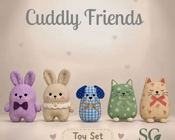 SG_Cuddly Friends toy set