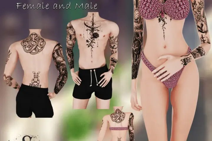 Tattoo set #37