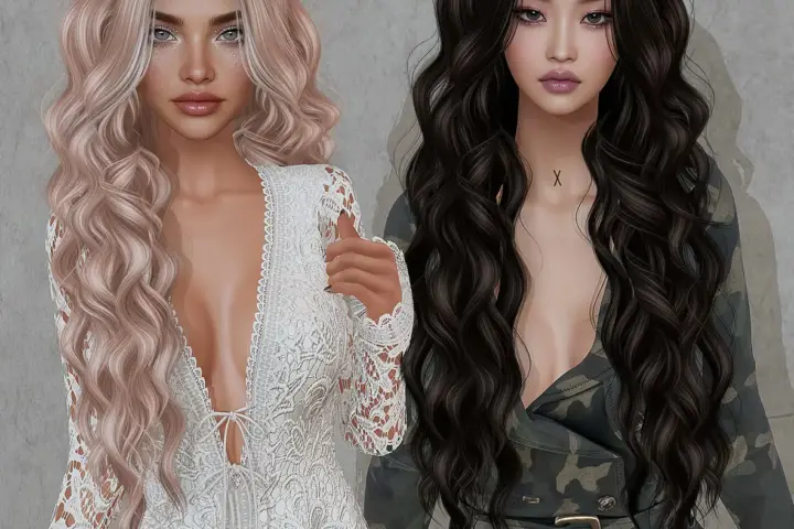 Lioness Hairstyle V3, V4