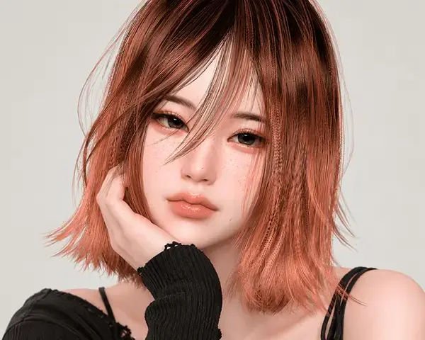 Прическа - Korean Hair 334F