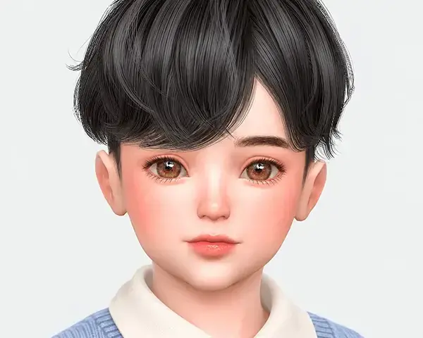 Прическа - Korean Toddler Hair 275T