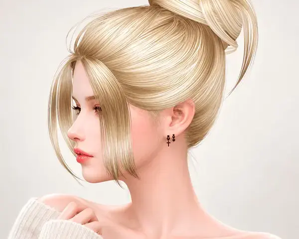 Прическа - Korean Hairstyle 212F