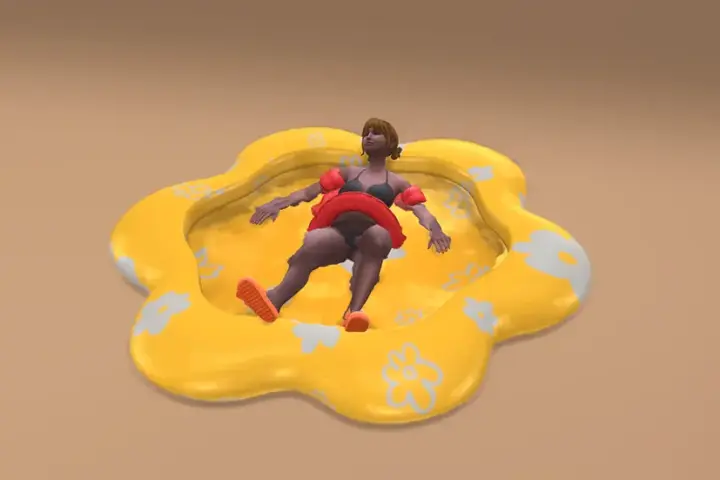 Flower set - Small pool