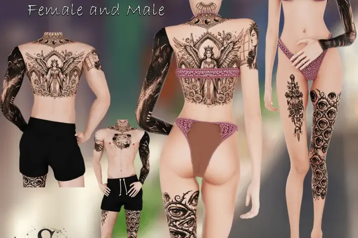 Tattoo set #38