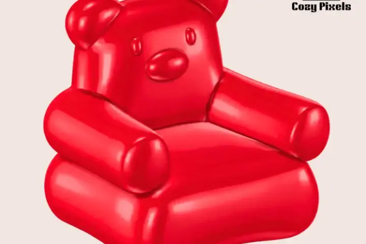 Gummy Bear Inflatable Chair