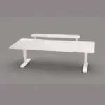 Modern Gaming Work Desk with Monitor Riser
