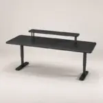 Modern Gaming Work Desk with Monitor Riser