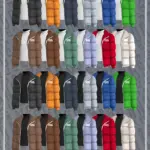 Puffer Jacket With Turtleneck