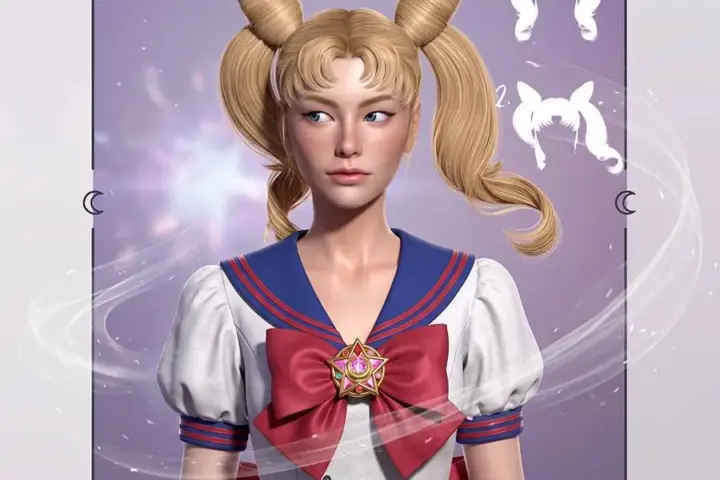 Usagi - Chibiusa - Floating Version