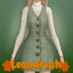 Bramblewood Corduroy Dress + Overlay