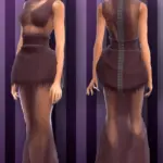 Snake Skin Dress