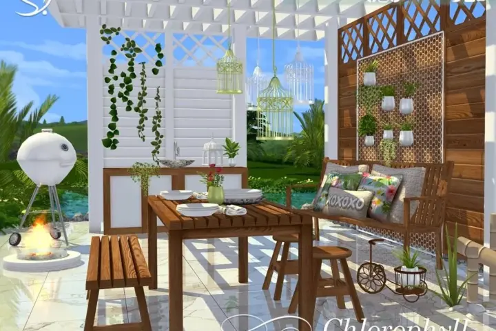 Chlorophyll BBQ Area - FULL SET