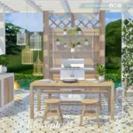 Chlorophyll BBQ Area - FULL SET